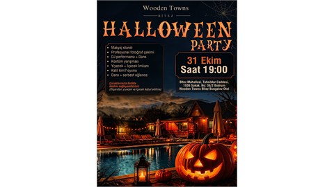 Halloween Party - Wooden Towns Bitez