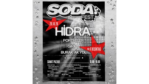 SODA FEST HİDRA KONSERİ W/PORTRELER, GİRİFT, BURAK AKYOL
