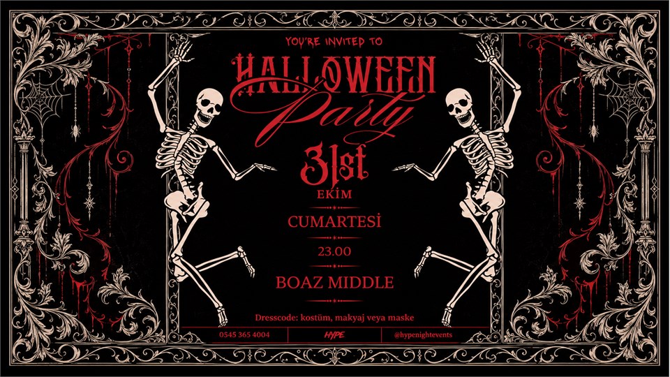 HALLOWEEN PARTY | BOAZ MIDDLE