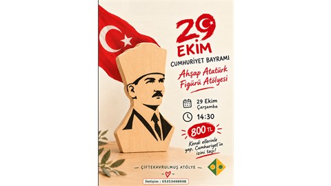 AHŞAP ATATÜRK BÜSTÜ