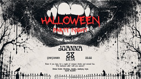 HALLOWEEN PARTY | JOANNA