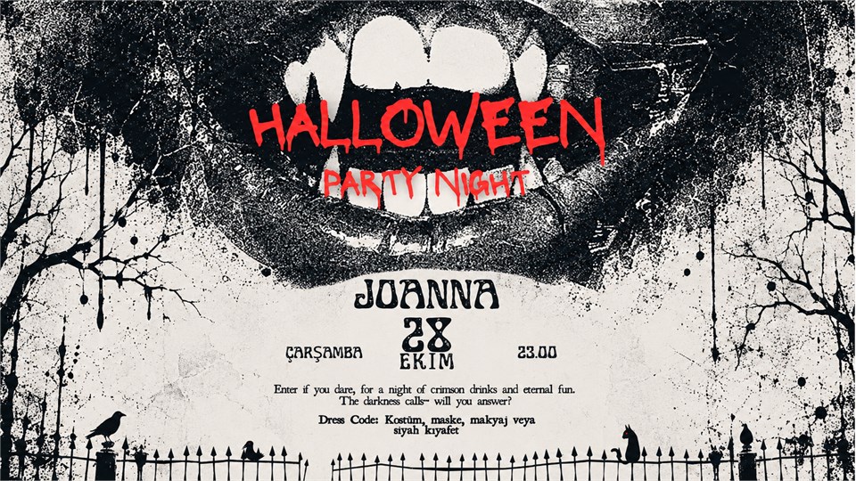 HALLOWEEN PARTY | JOANNA