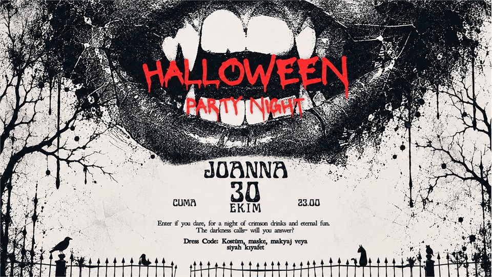 HALLOWEEN PARTY | JOANNA