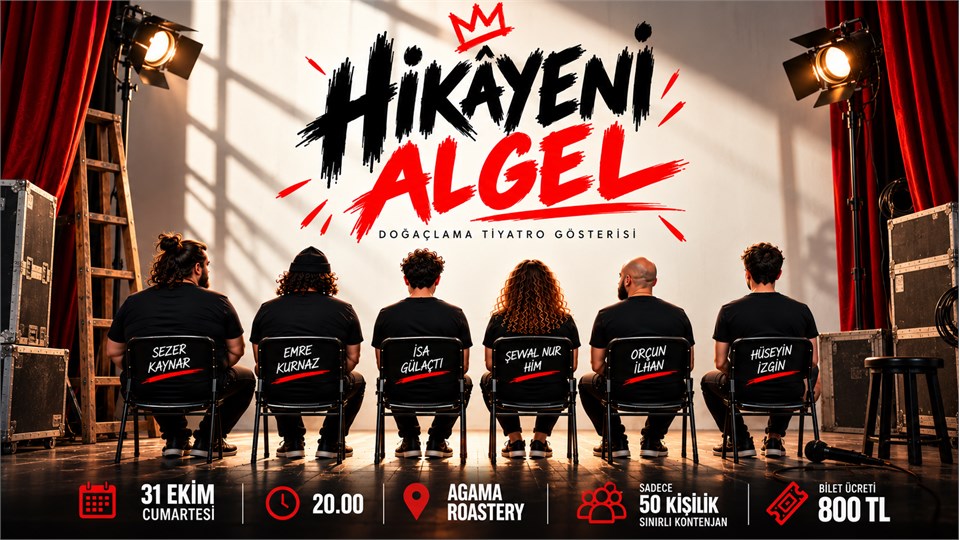 Hikayeni Al Gel | Doğaçlama Tiyatro Gösterisi