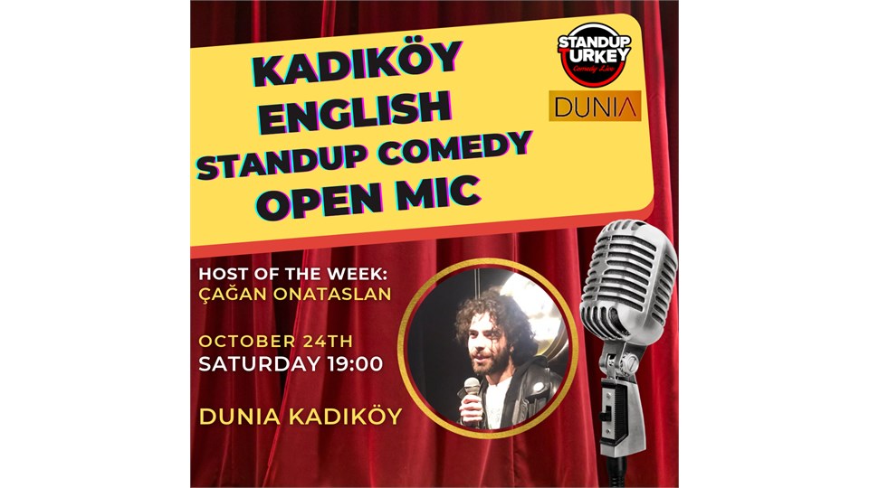 Kadıköy English Stand-up Comedy Open Mic