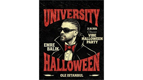 HALLOWEEN PARTY 2026 / OLE İSTANBUL ~ EMRE BALIK