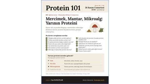 Mercimek, Mantar, Mikroalg: Yarının Proteini | Protein 101 Seminerleri