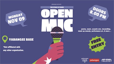 Open Mic Night: The Stage is Yours