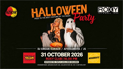 Azucar Roxy Halloween Party