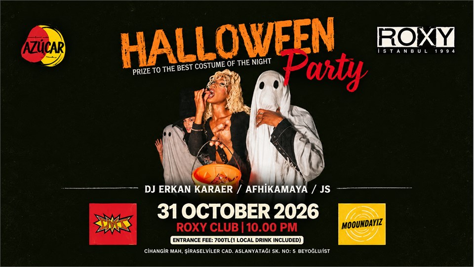 Azucar Roxy Halloween Party