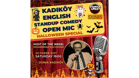 Kadıköy English Stand-up Comedy Open Mic - Halloween Special