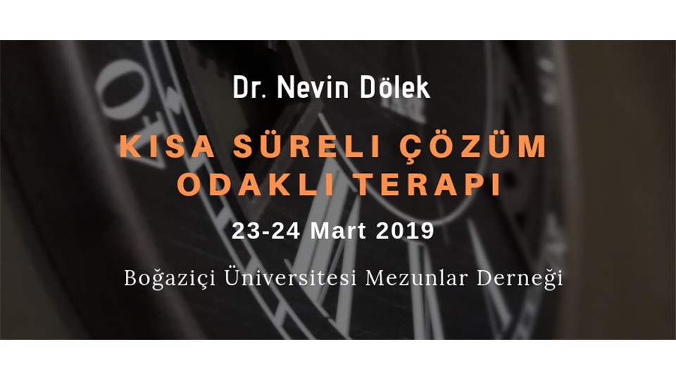 Kısa Süreli Çözüm Odaklı Terapi Eğitimi