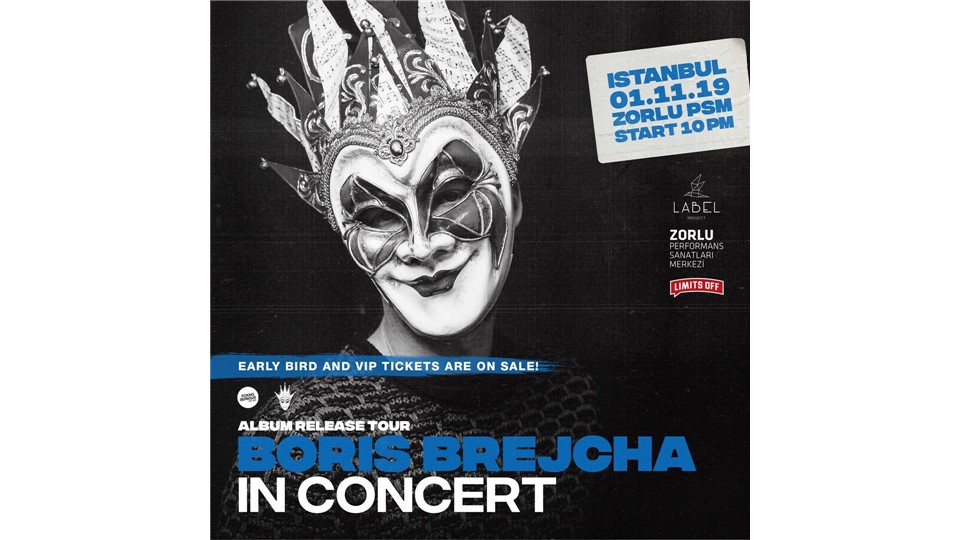 BORIS BREJCHA In Concert - İstanbul - Zorlu Performans Sanatları Merkezi