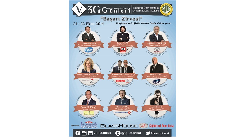 V. 3G (Geleneksel - Gelişim - Girişim) Günleri