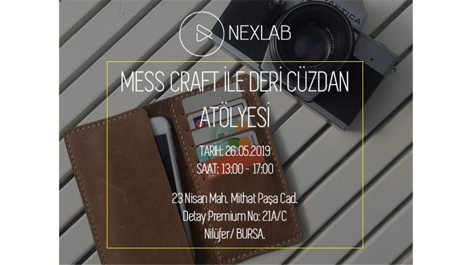 Deri Cüzdan Atölyesi