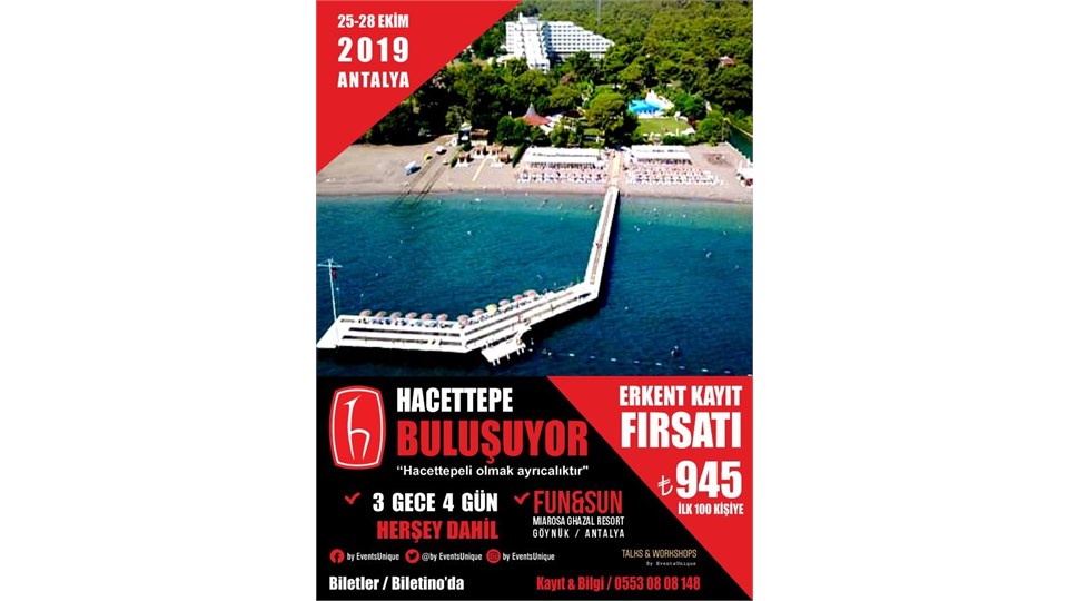 HACETTEPE MEZUNLARI BULUŞUYOR 20. YIL CUMHURİYET KUTLAMALARI byeventsunique