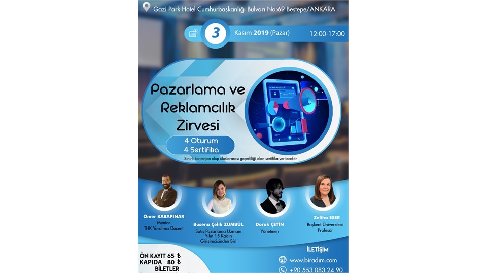 PAZARLAMA VE REKLAMCILIK ZİRVESİ
