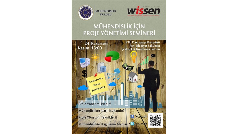 YTÜ Mühendislik Kulübü // Mühendislik İçin Proje Yönetimi Semineri
