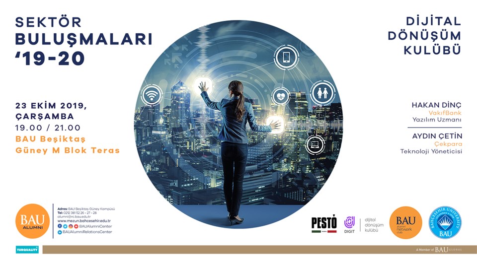 BAU Alumni Network Club - Dijital Dönüşüm Kulübü Sektör Buluşması