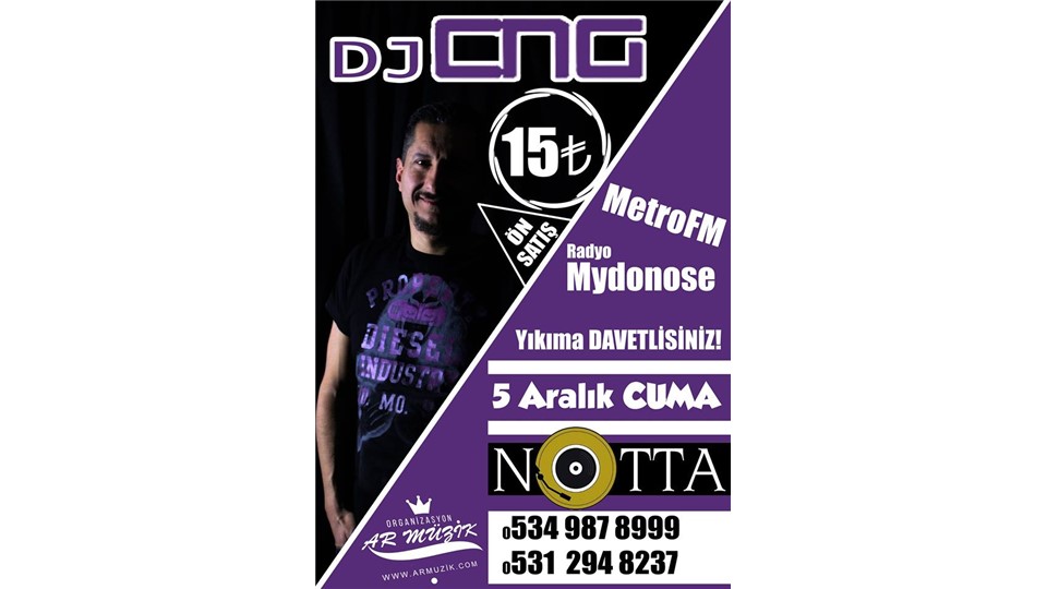 METRO FM & RADYO MYDONOSE NİGHT - DJ CENGİZ ÜNSAL