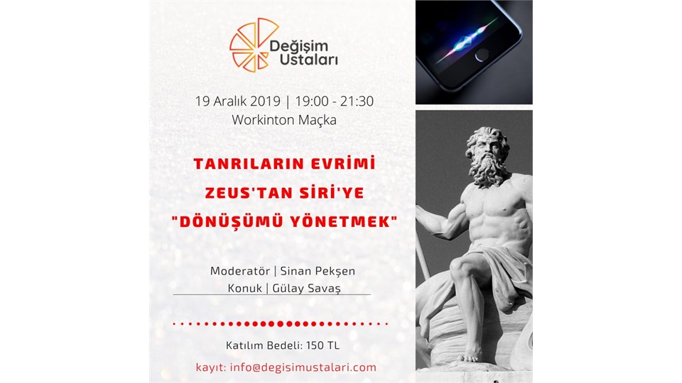 Tanrıların Evrimi: Zeus'tan Siri'ye "Dönüşümü Yönetmek"